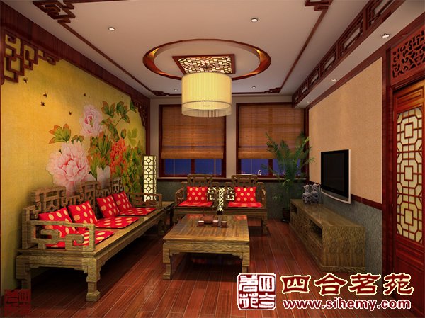 精心設(shè)計的四合院房間 古香古韻的四合院設(shè)計