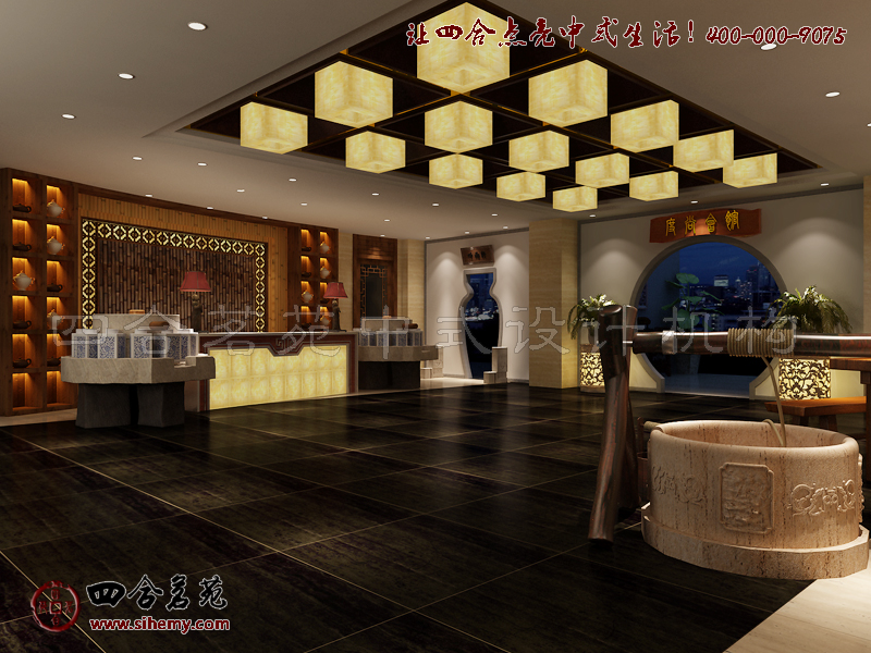 古色古香樸素淡雅 中式風(fēng)格茶樓配飾設(shè)計(jì)